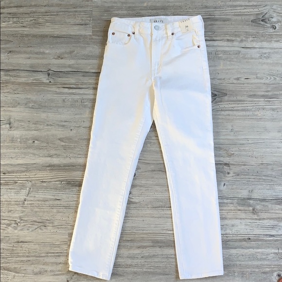 TRAVE Irina Jean White Size 26 - Picture 3 of 5